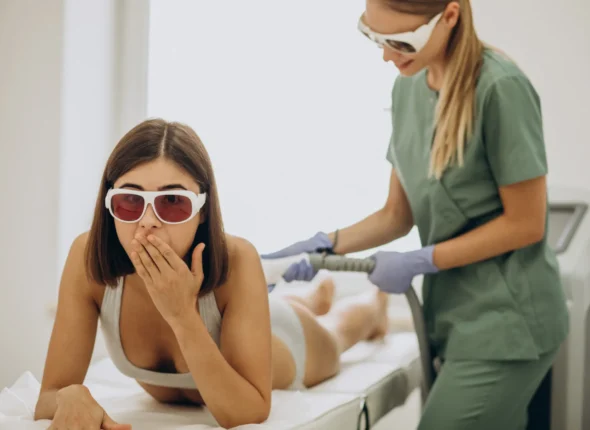 powikłania po zabiegach laserowych